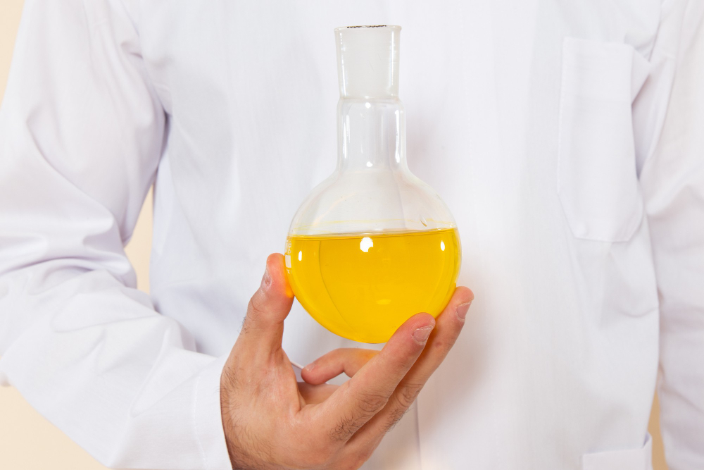 Clear Liquid Oil